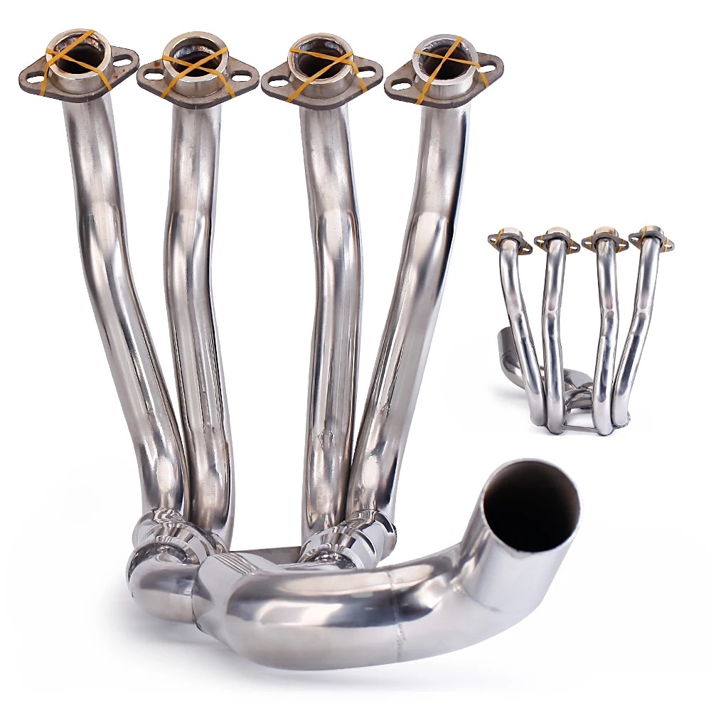 For S1000RR 2010-2014 S1000R 2010-2016 Motorcycle Exhaust Modified Front Section Slip-on Stainless Steel Front Link Pipe